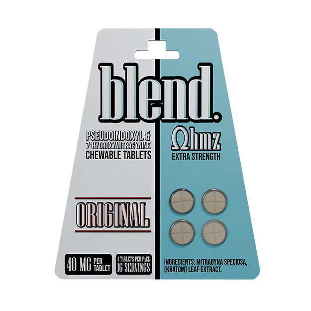 Blend Extra Strength 7-OH + Pseudo Tablets - Original Flavor