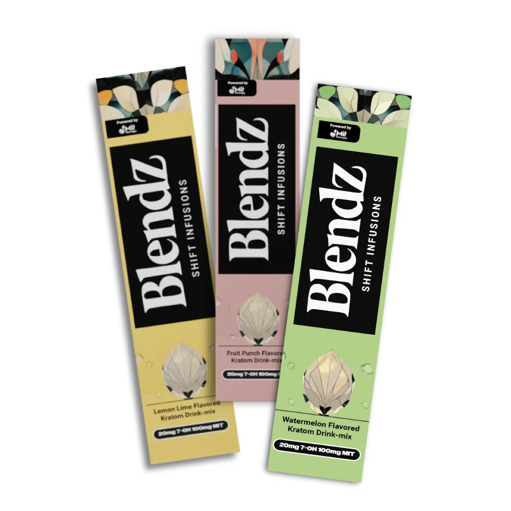 Blendz Shift Infusions 7-OH Drink Mix - Watermelon, Fruit Punch & Lemon Lime