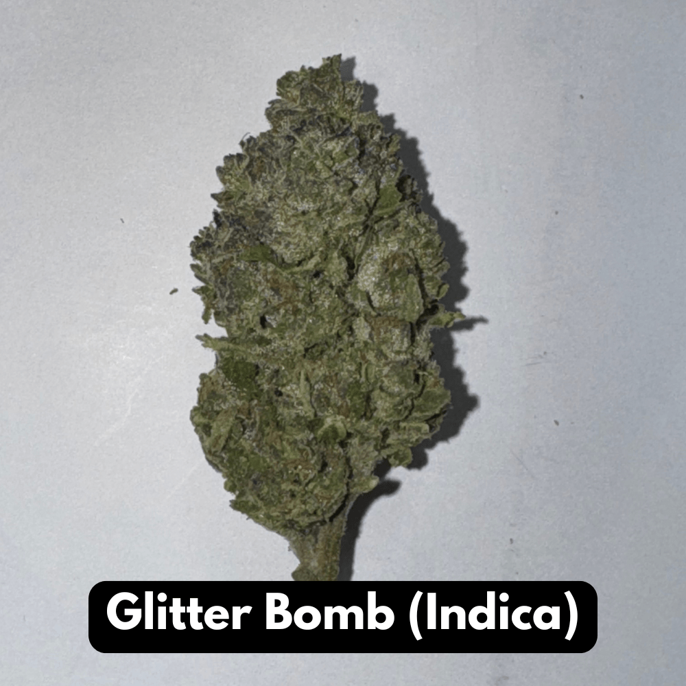 Natural THC-A Flower (Indica ~ Glitter Bomb)