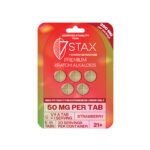 7Stax Premium 7-OH Kratom Alkaloid Tablets (250mg - 5 Count) - Strawberry