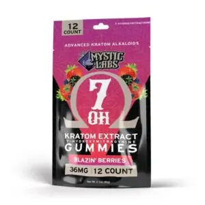 Mystic Labs 7-OH Gummies - Blazin Berries - 12 Count