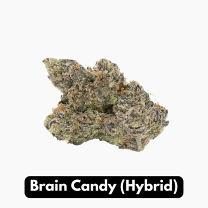 Natural THC-A Flower (Hybrid ~ Brain Candy)