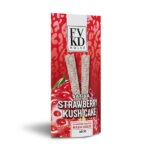 FVKD THC-A Diamond Infused Hash Holez Pre-Rolls (4000mg) - Strawberry Kush Cake - Sativa
