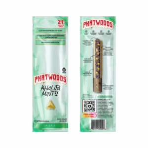 PhatWoods THCA Pre Rolled Blunt 2500mg - Khalifa Mints