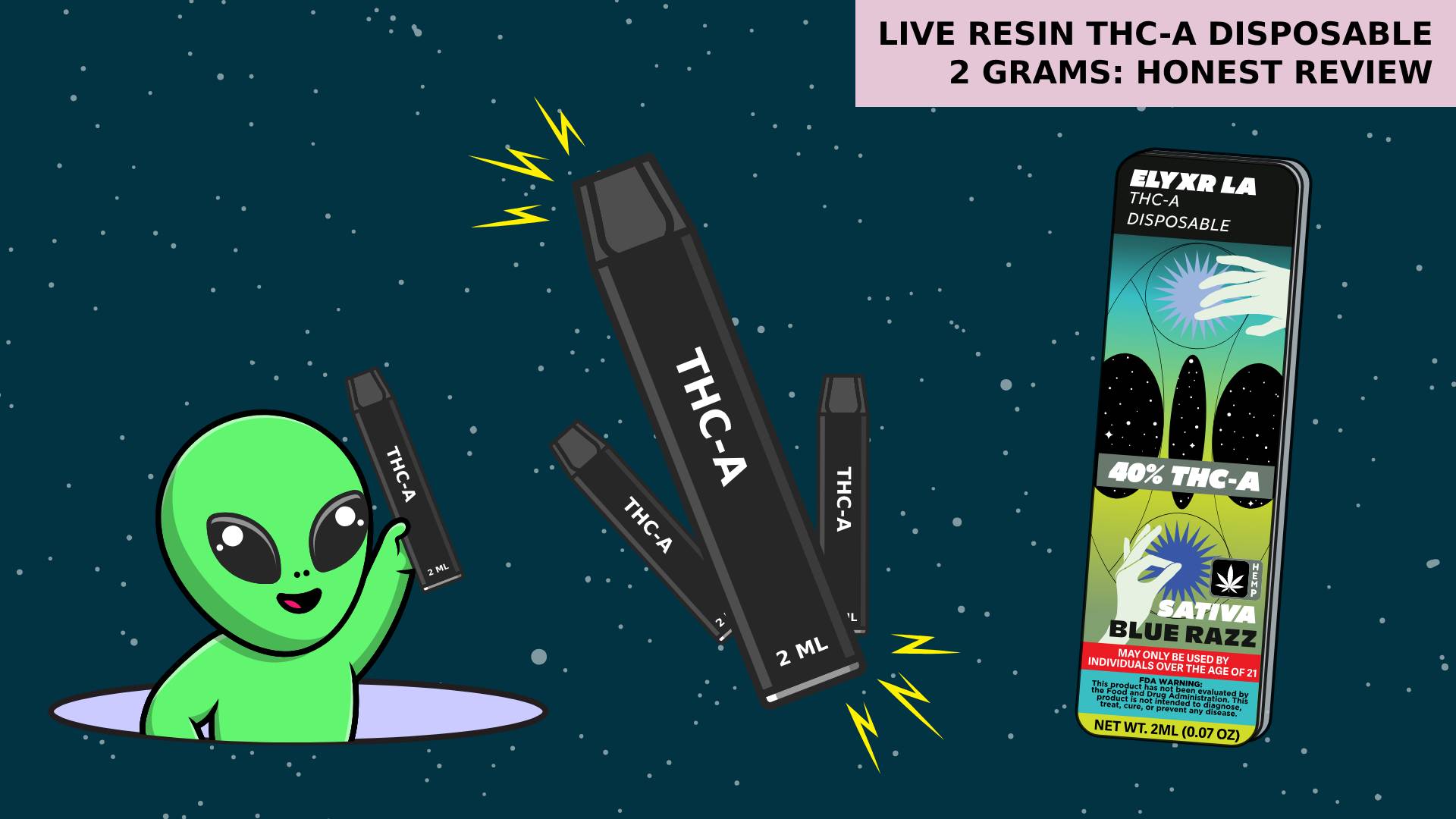 Live Resin THC-A Disposable 2G: Honest Review