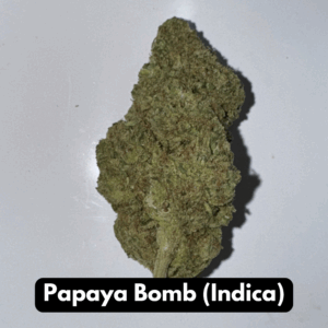 Buy Natural THC-A Flower - Indica Strain ~ Papaya Bomb