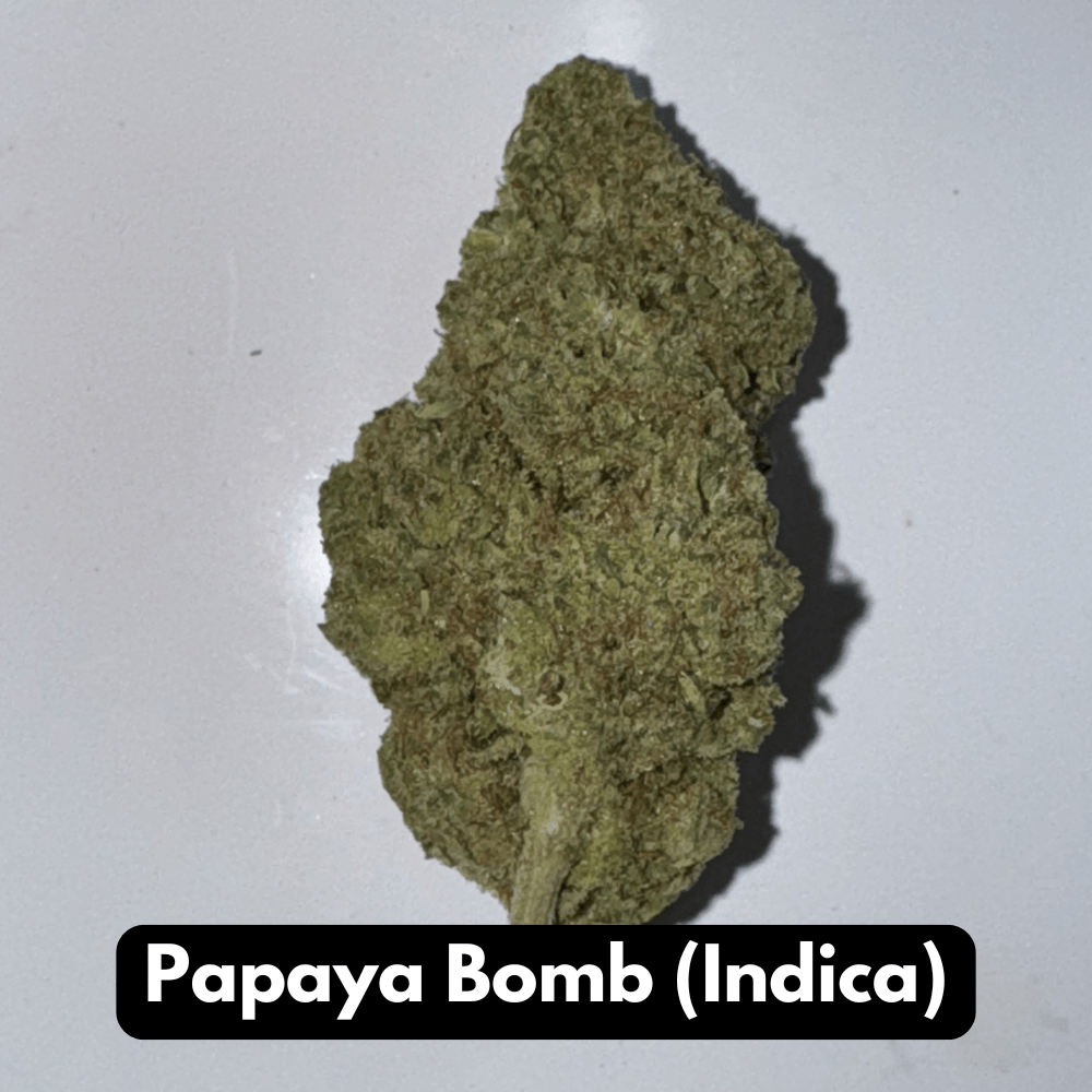 Buy Natural THC-A Flower - Indica Strain ~ Papaya Bomb
