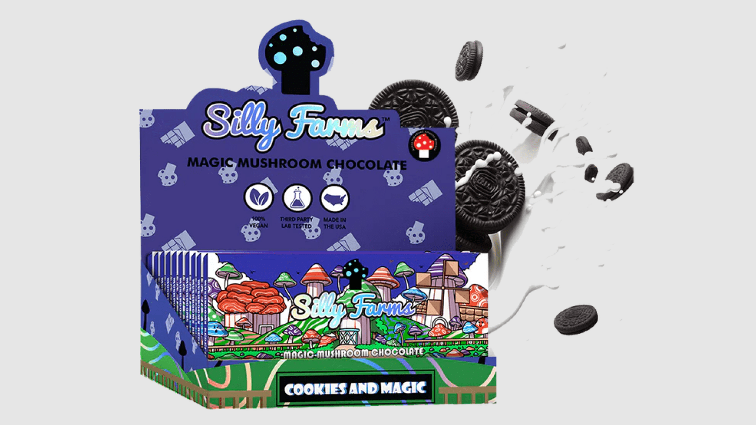 Silly Farms Magic Mushroom Chocolate Bar Review