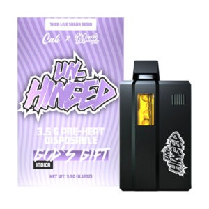 Cali x Maui Labs Unhinged THC-A Live Sugar Resin Disposable (3500mg) - God's Gift