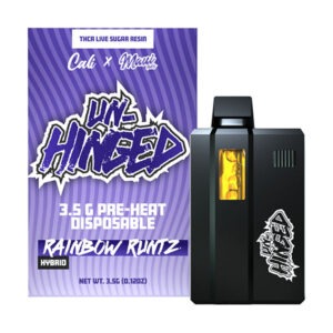 Cali x Maui Labs Unhinged THC-A Live Sugar Resin Disposable (3500mg) - Rainbow Runtz Hybrid