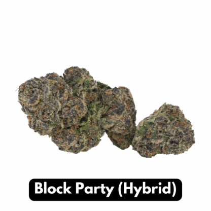 Natural THC-A Flower (Hybrid ~ Block Party)