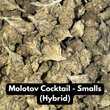 Natural THC-A Flower (Hybrid ~ Molotov Cocktail – Smalls)