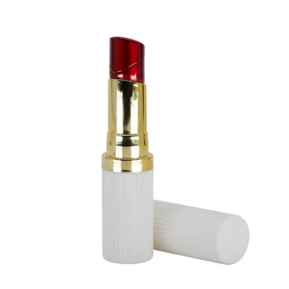 Sugar Kiss Lighter – White Lipstick Style Refillable Flame