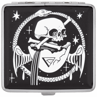 Cosmic Alchemy Joint Case – Metal Stash Box with Artwork by XinaXiii