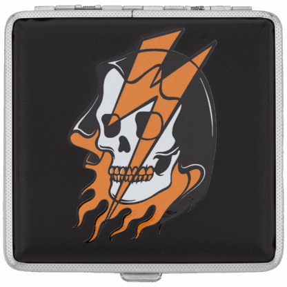 Return of the Death Ray Stash Case — Black Skull Design (Cannabitches Collection)