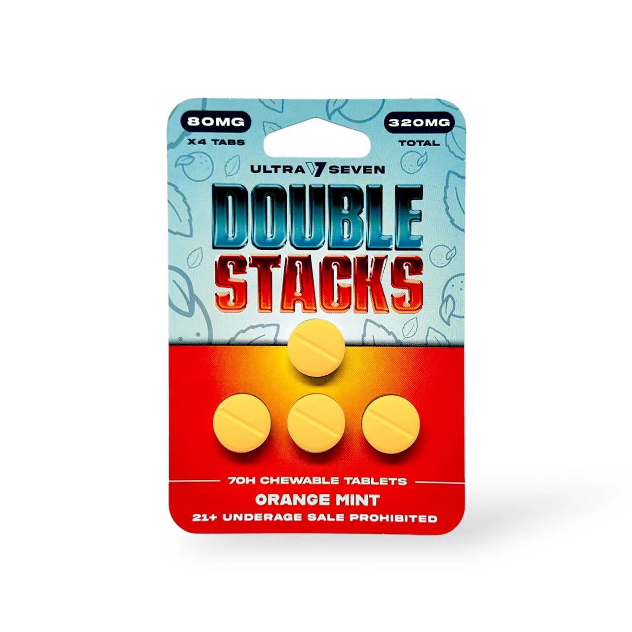 ultra seven double stack orange mint 7oh tablet