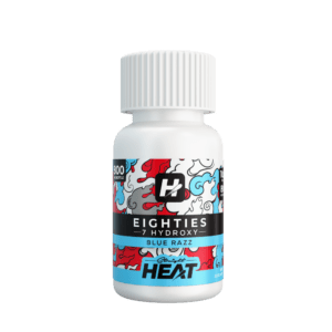 Buy Straight Heat Eighties 7OH Tablets (800mg - 10 Count) - Blue Razz