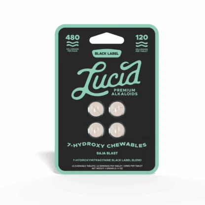 Lucid Black Label 7-OH Tablets (480mg – 4 Count)