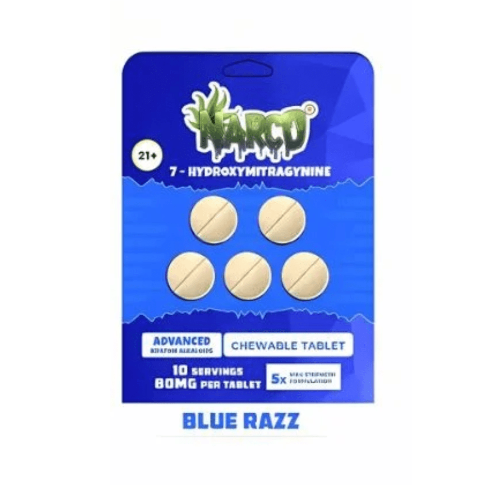 Narco blue razz 7oh tablet