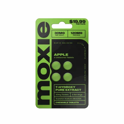 Moxie 7-Hydroxy Pure Extract Tablets