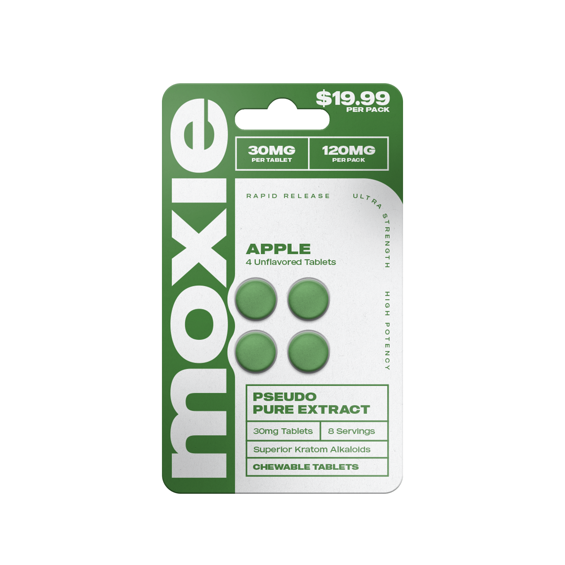 Buy Moxie Pseudo Pure Extract Tablets | Elyxr