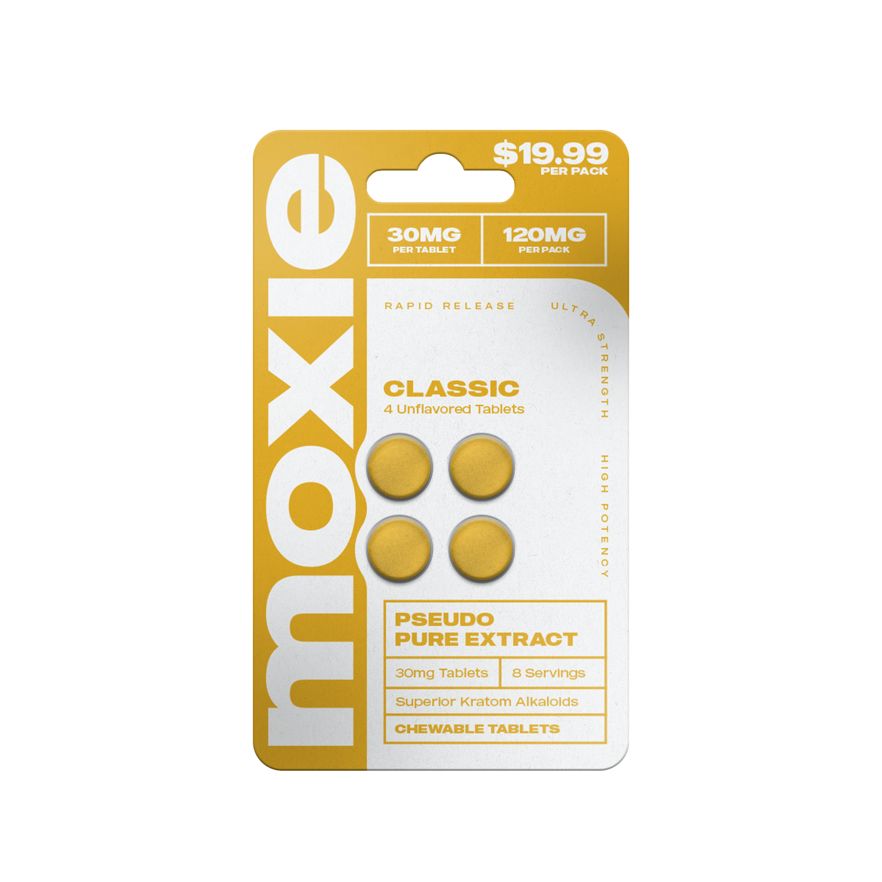 Buy Moxie Pseudo Pure Extract Tablets | Elyxr