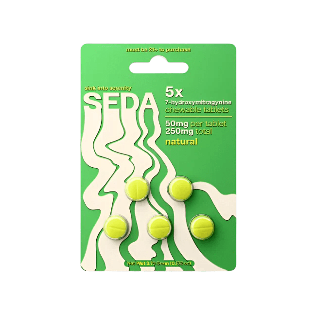 Seda Natural Chewable 7Oh Tablets