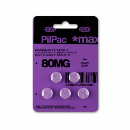 PilPac *Max Designer 7-OH Alkaloid Tablets (400mg – 5 Count)