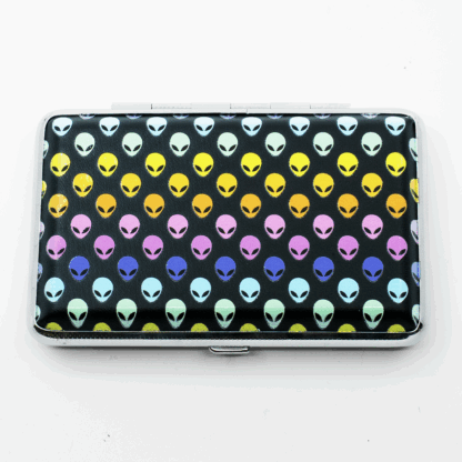 ALIENS! Cigarette Wallet Case — Artist-Printed Stash by Cannabitches