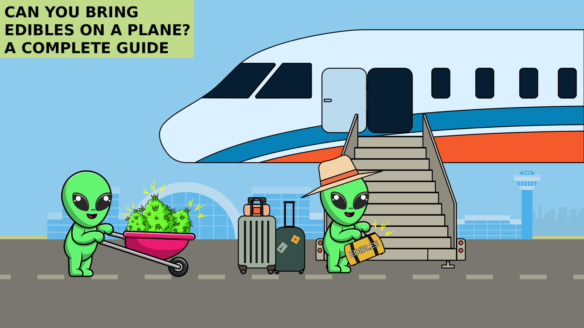 Can You Bring THC Edibles on a Plane
