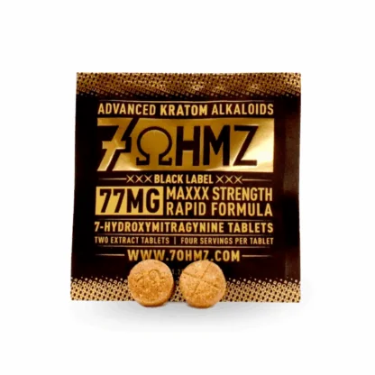 7OHMZ Maxxx Strength 7-OH Tablets (154mg – 2 Count)