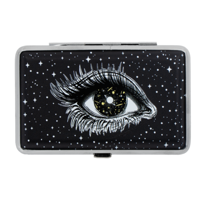 Cosmic Eye Joint Stash Case — Artist-Printed Wallet by Cannabitches
