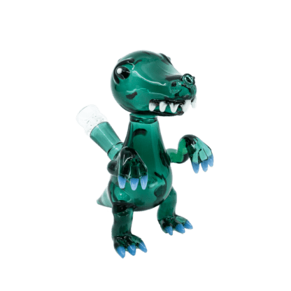 Blazed to Extinction T-Rex Bong – Teal