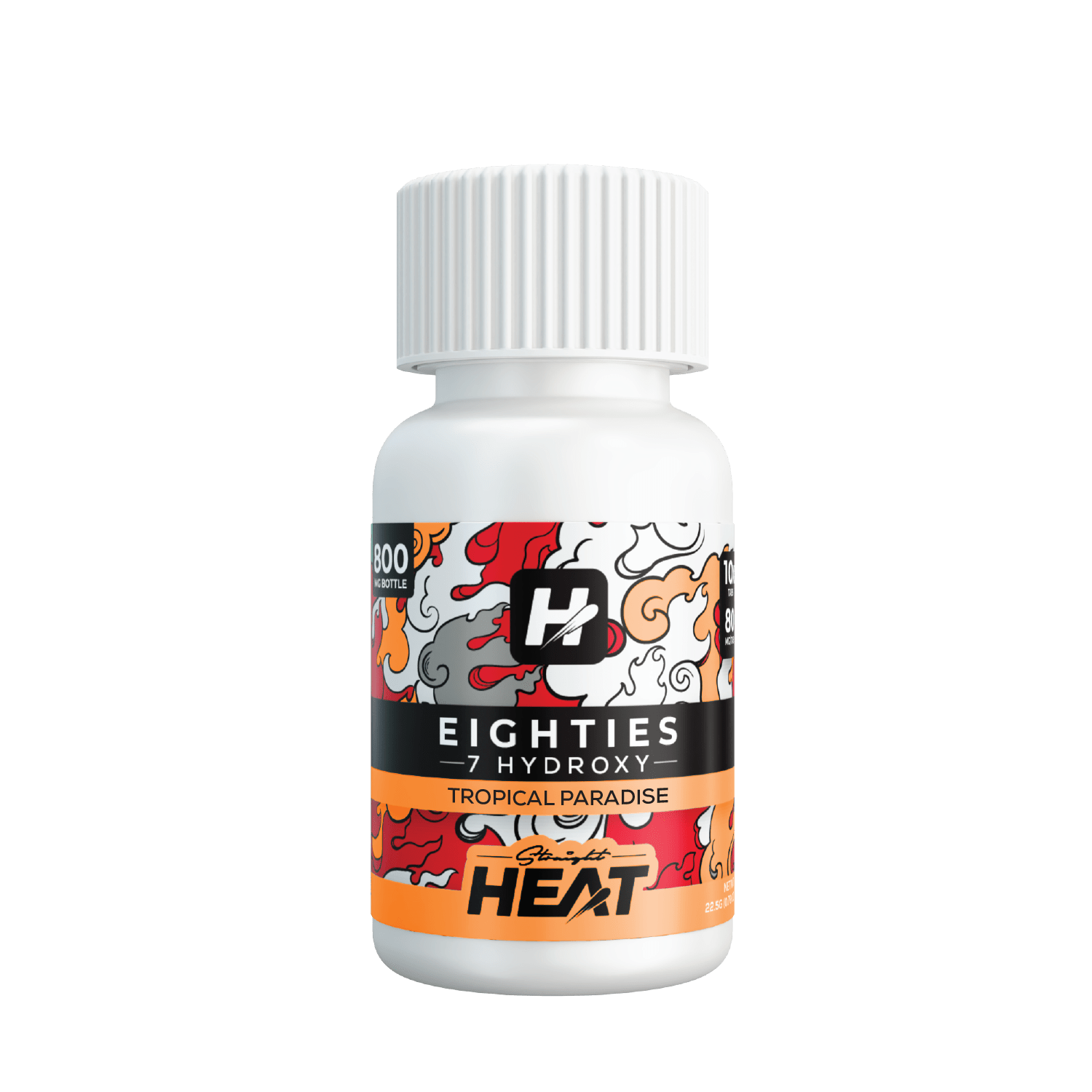 Buy Straight Heat Eighties 7OH Tablets (800mg - 10 Count) - Tropical Paradise