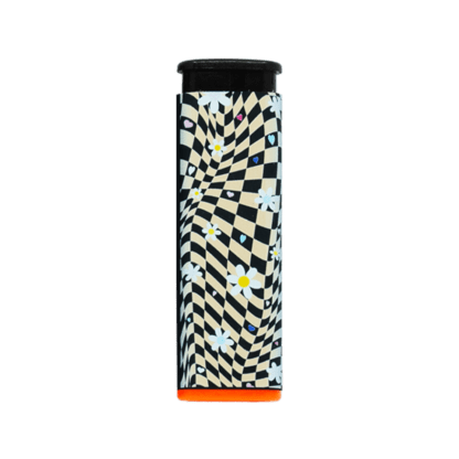 Daisy Chain Torch Lighter — Refillable Jet Flame with Daisy-Print Design
