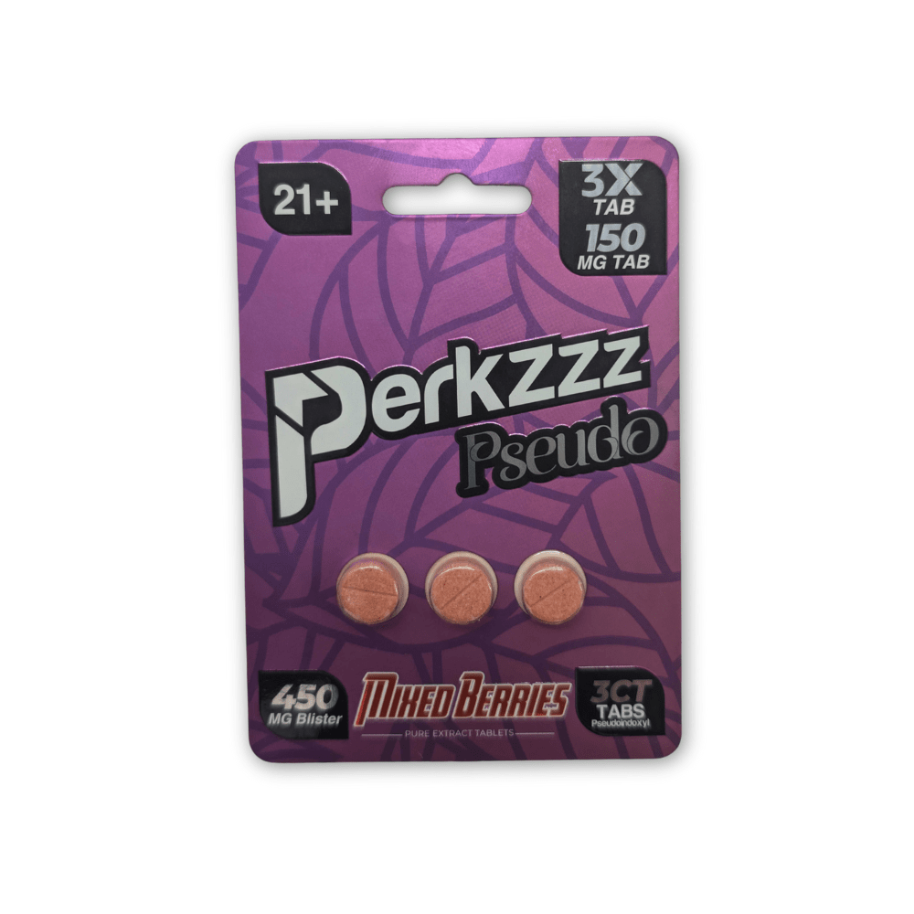 Buy Perkzzz Pseudo Tablets (450mg - 3 Count) | Elyxr