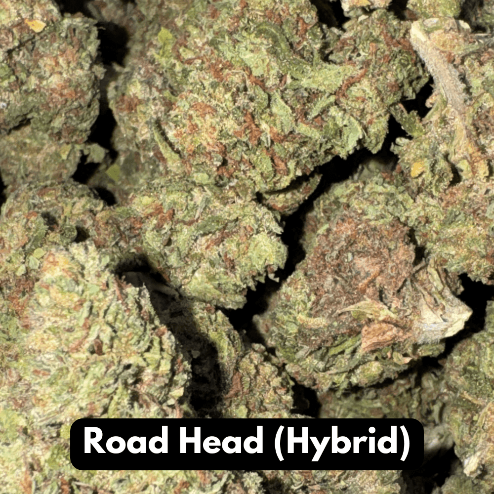 Natural THC-A Flower (Hybrid ~ Road Head)