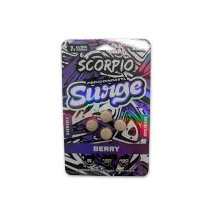 Scorpio Pseudo Surge Tablets (480mg – 4 Count)