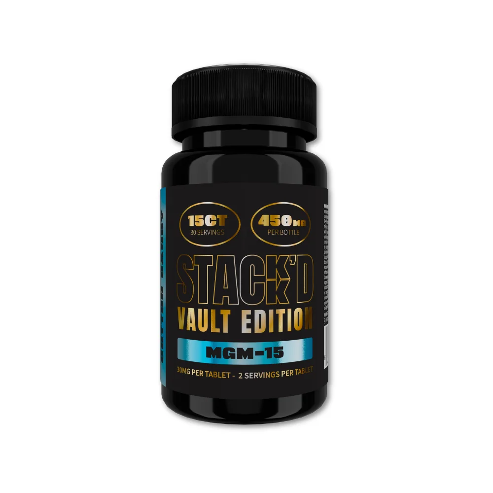 Buy Stack'd MGM-15 Tablets - Vault Edition (450mg - 15 Count)