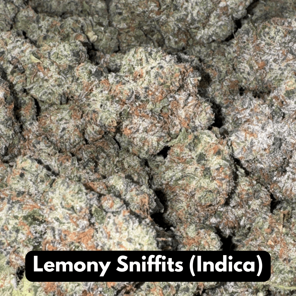Natural THC-A Flower (Indica ~ Lemony Sniffits)