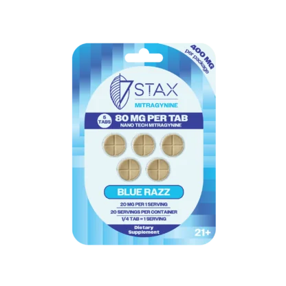 7Stax Nano Tech Mitragynine Tablets (400mg – 5 Count)