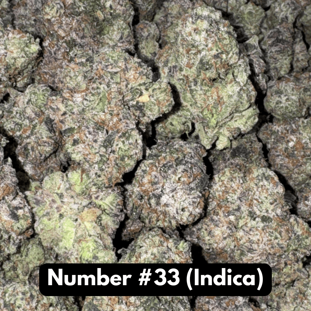 Natural THC-A Flower (Indica ~ Number #33)