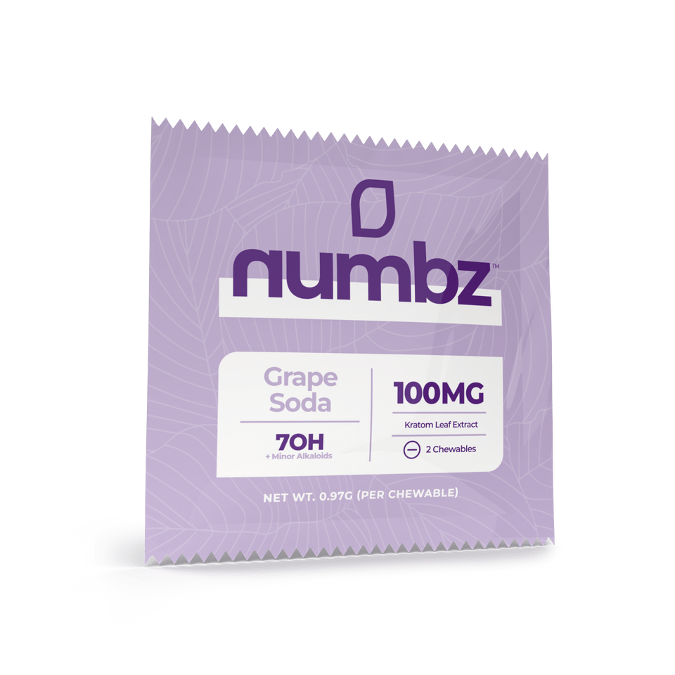 Buy Numbz 7-OH Tablets (100mg - 2 Count) - Grape Soda