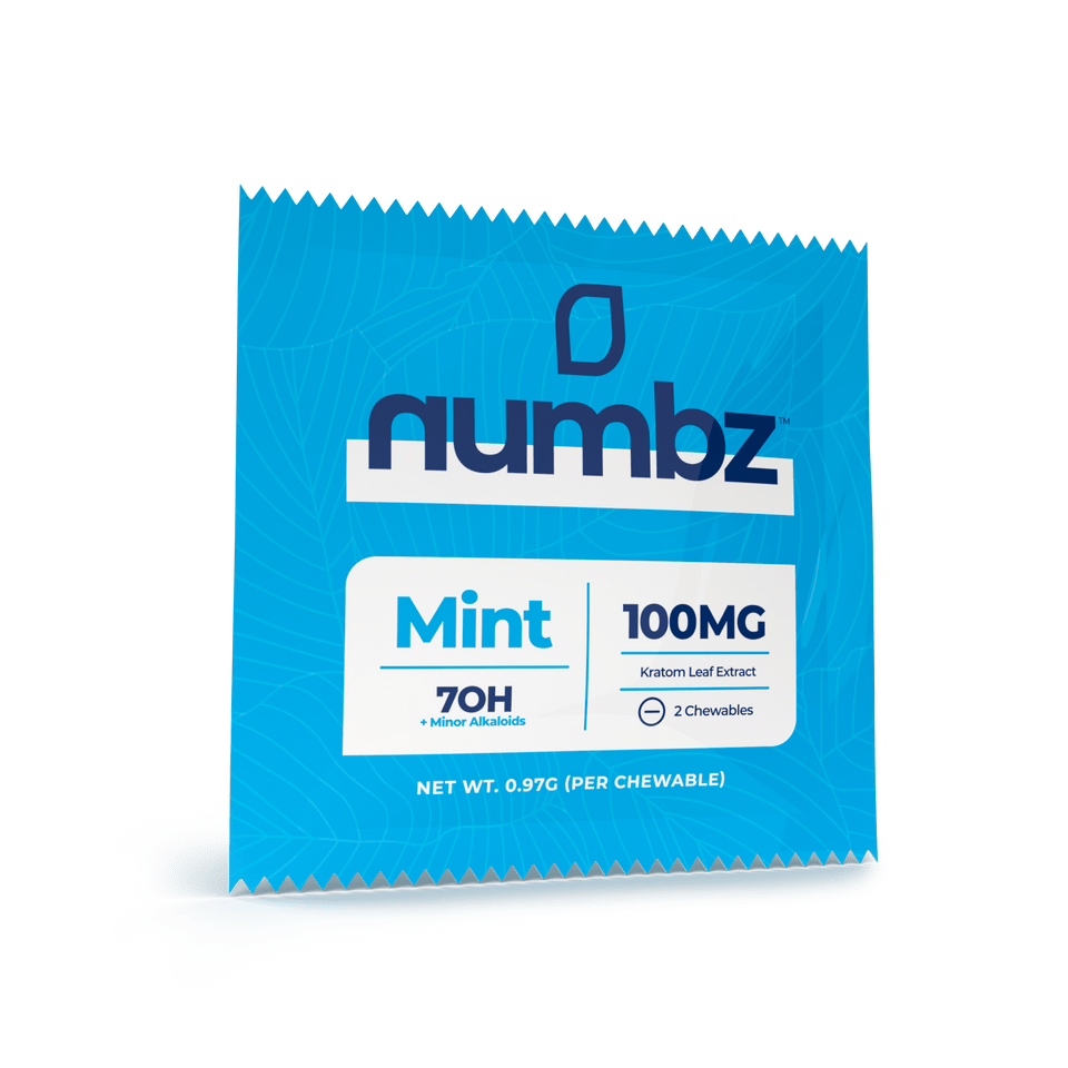 Buy Numbz 7-OH Tablets (100mg - 2 Count) - Mint