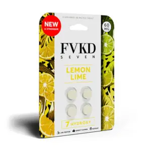 FVKD Seven 7-OH tablets, 240mg, 4-count blister-pack box in retail packaging