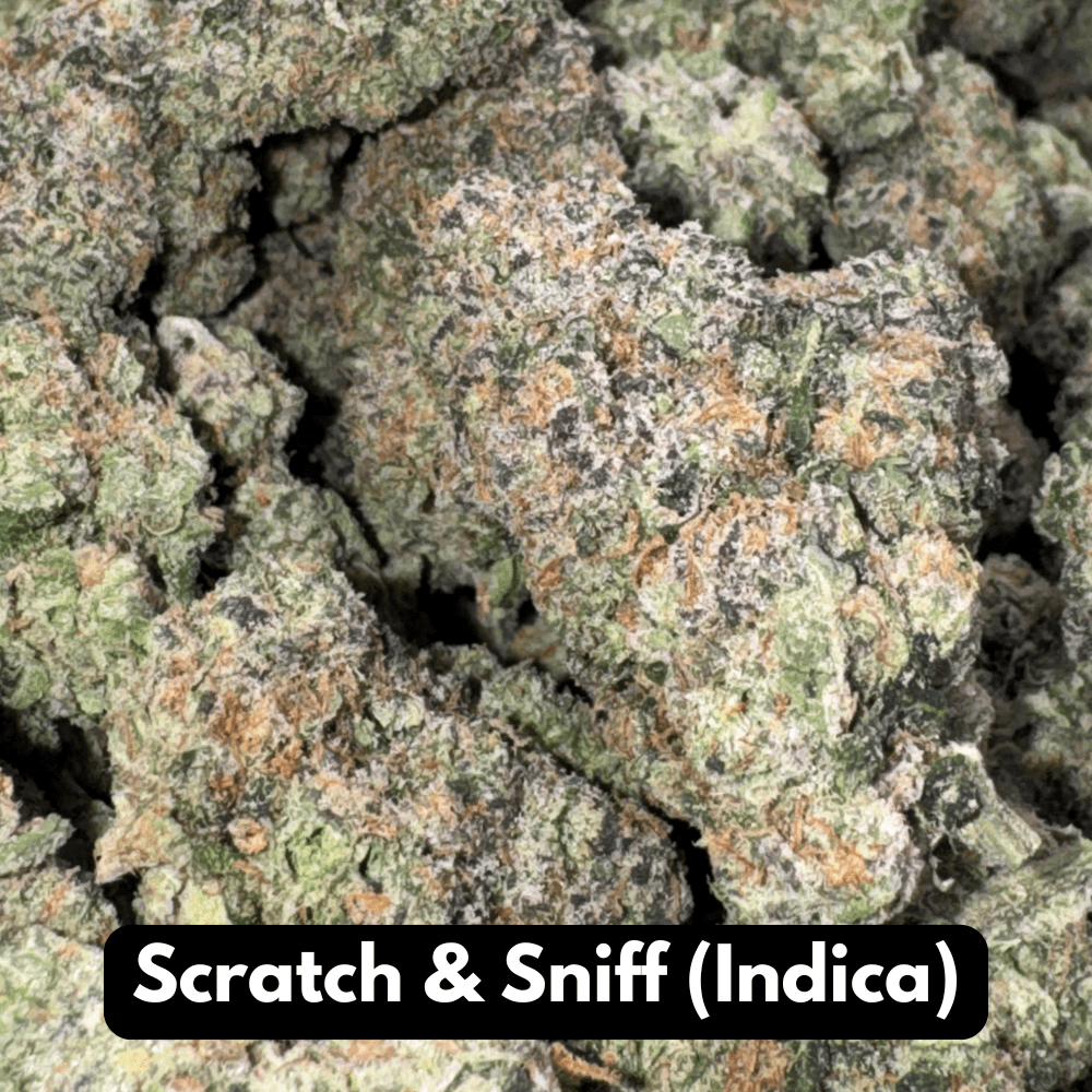 Natural THC-A Flower (Indica ~ Scratch & Sniff)