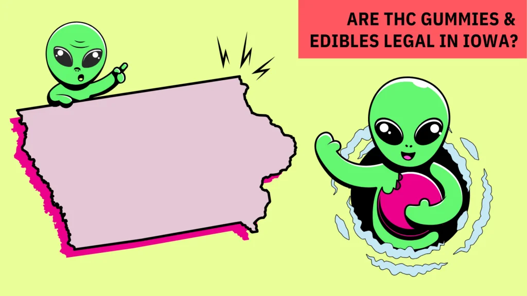Are THC Gummies & Edibles Legal in Iowa
