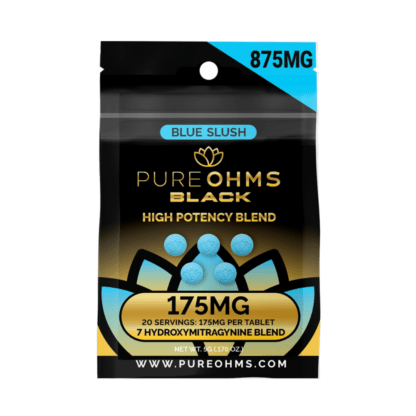 PureOhms Black 7-OH Tablets (875mg – 5 Count)
