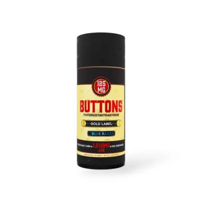 Buttons Gold Label 7-OH Tablets (1250mg – 10 Count)