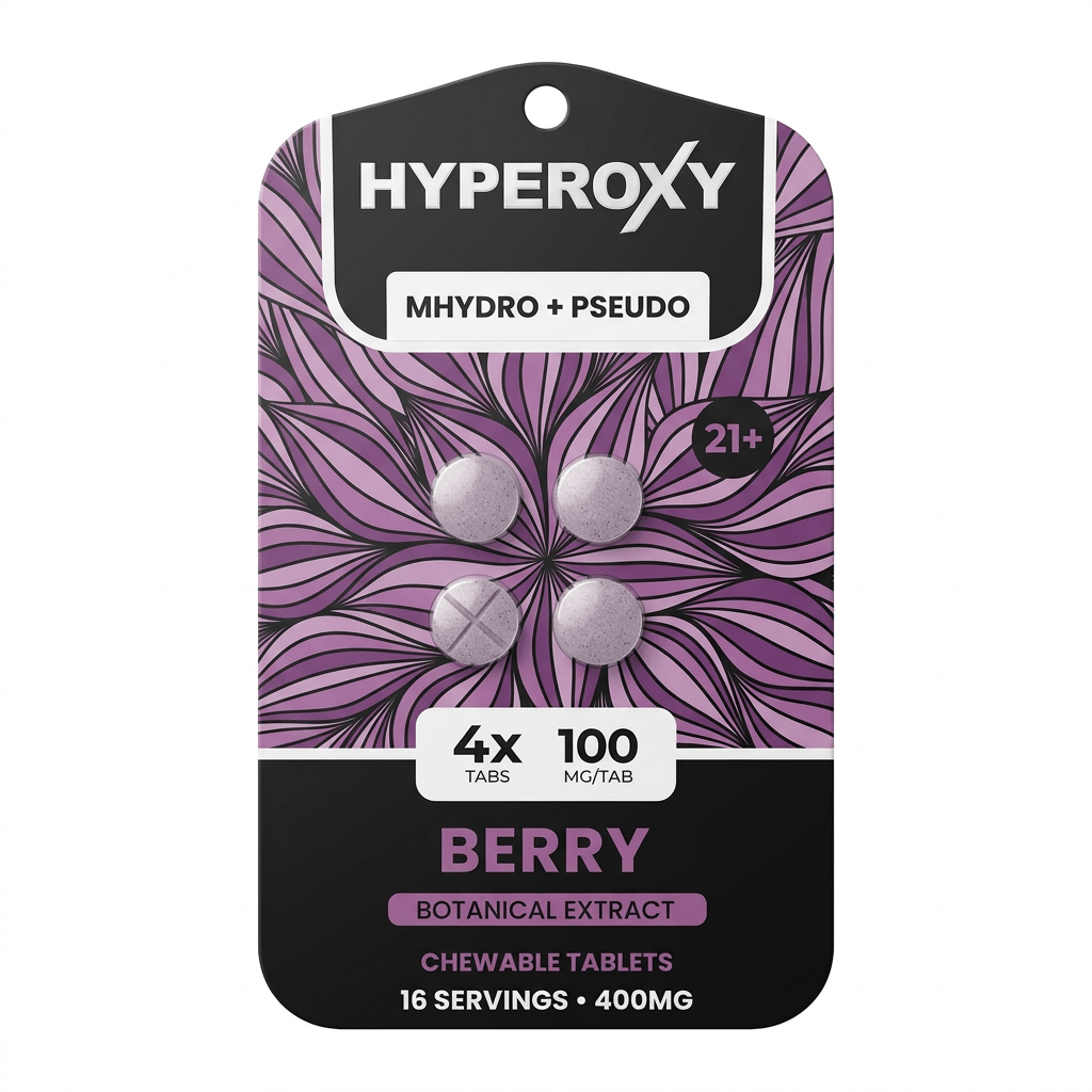 Hyperoxy MGM-15 + Pseudo Tablets (400mg – 4 Count)